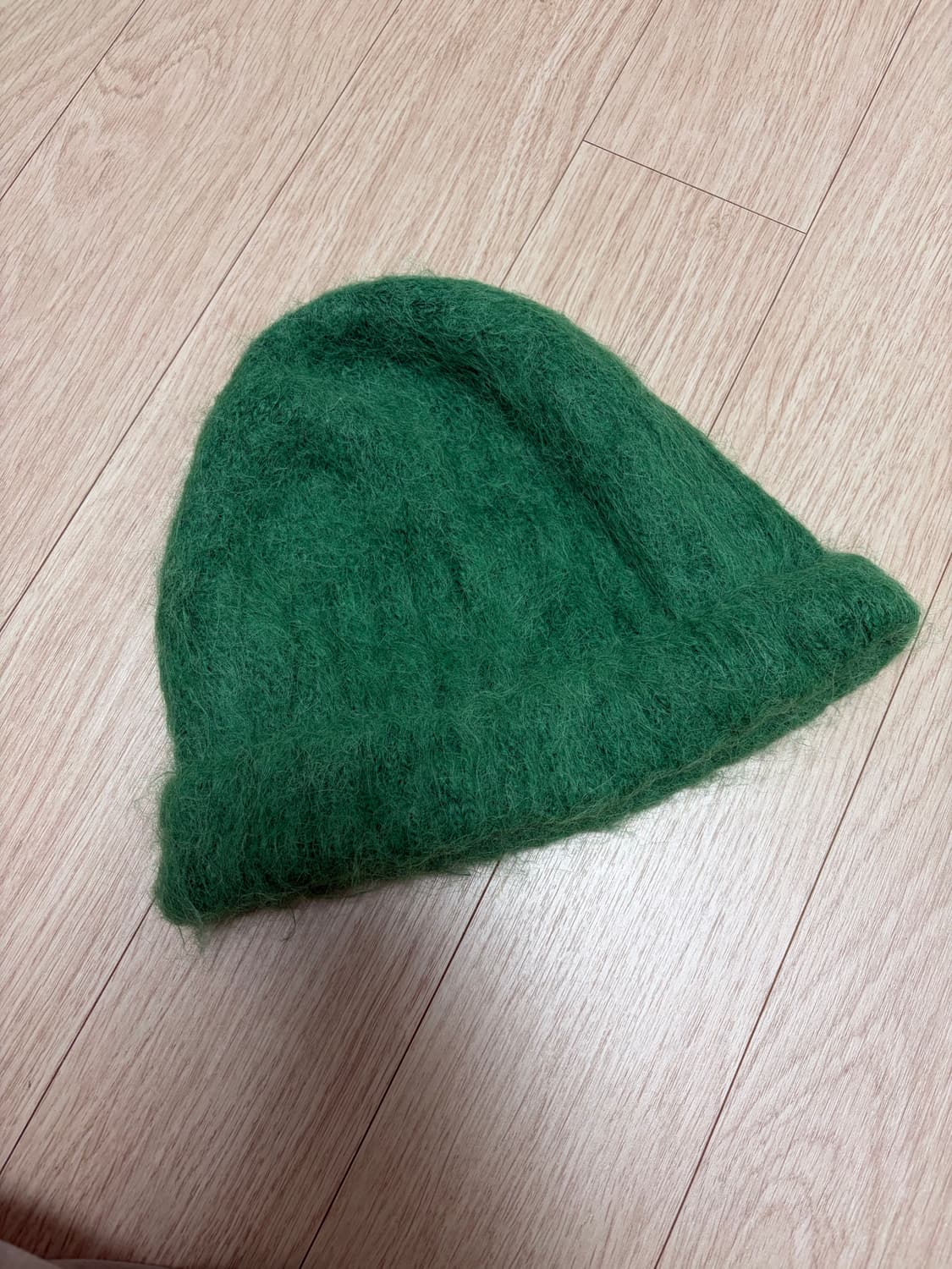 cos 모헤어 비니 그린 상품이미지1