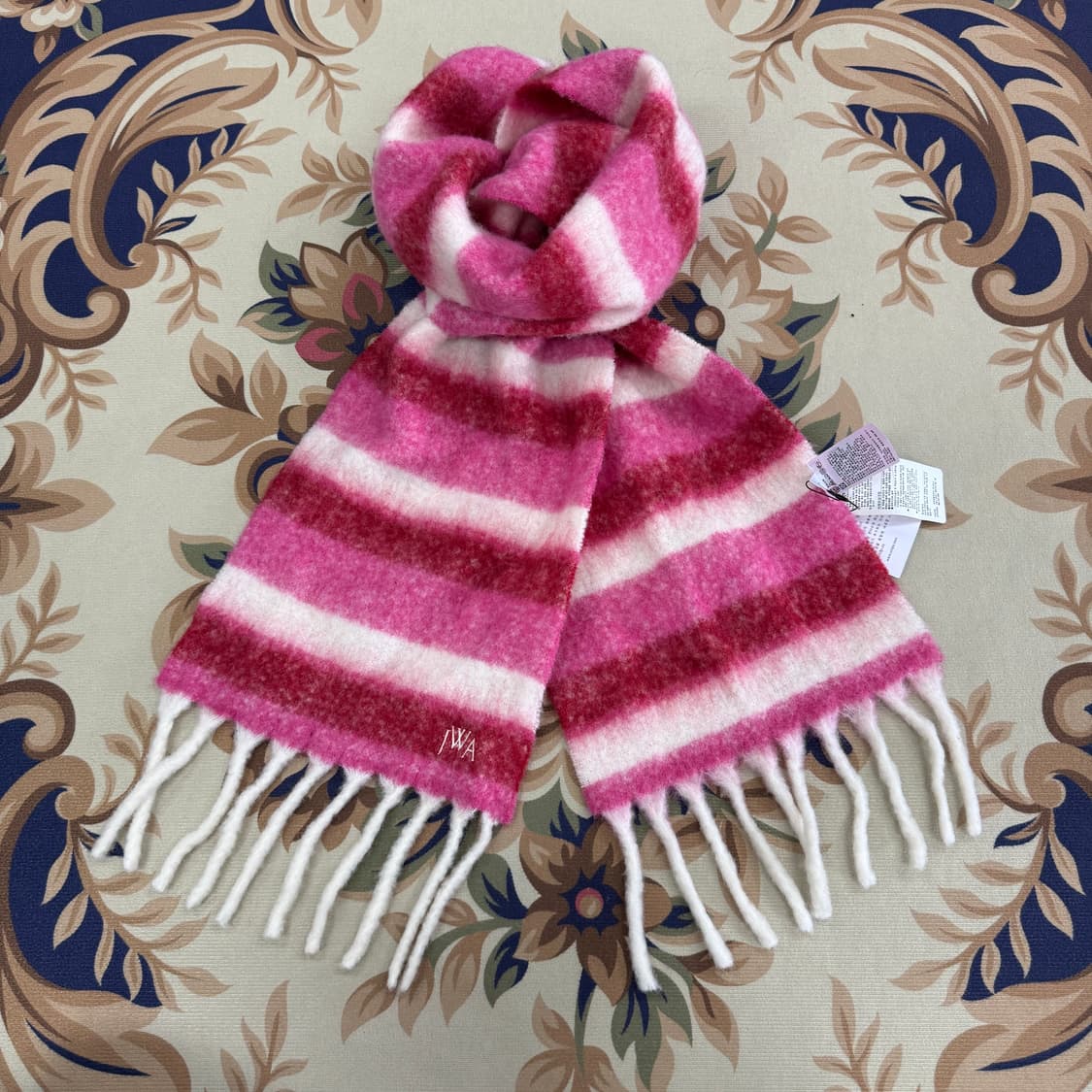 유니클로 x JWA  스트라이프 머플러 상품이미지1