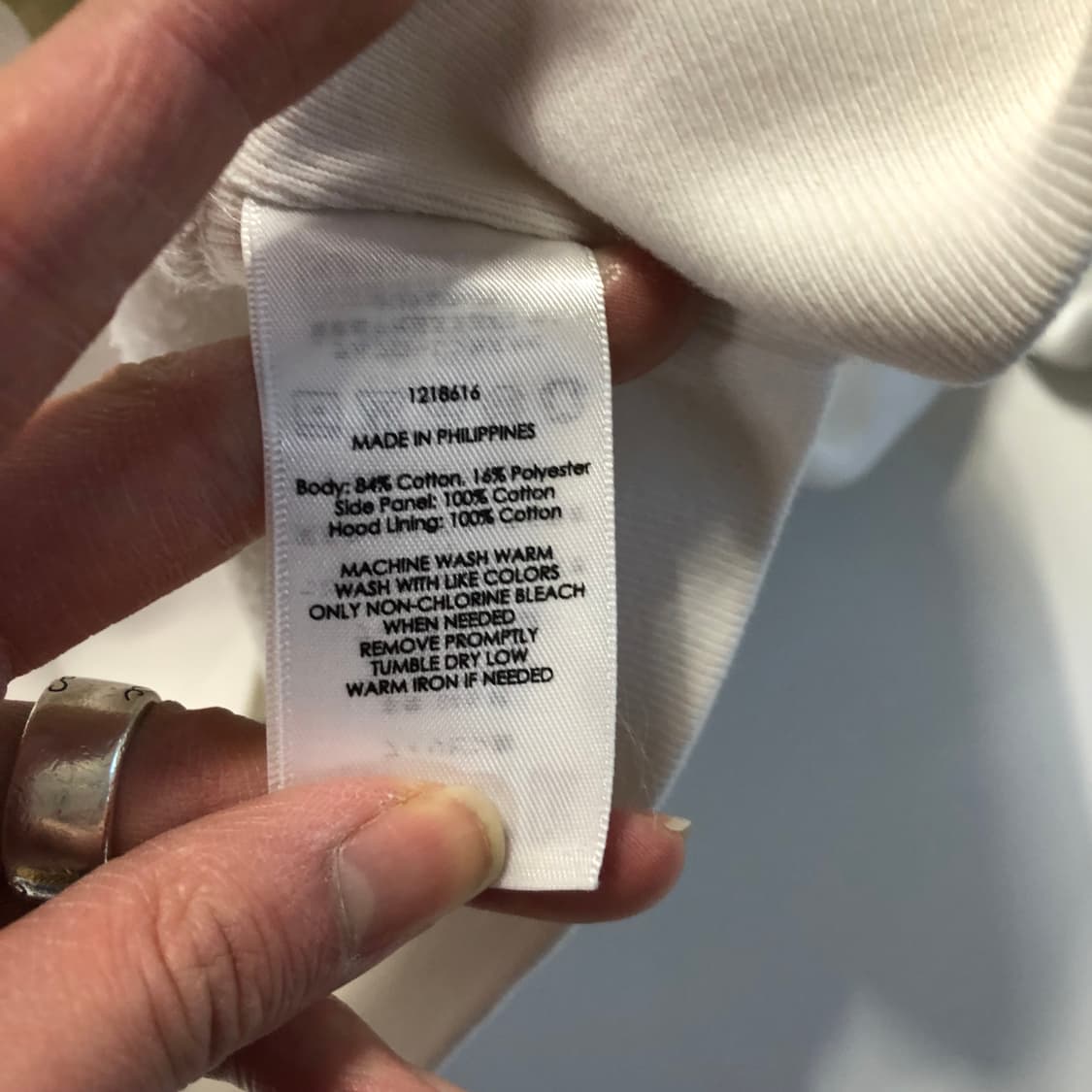 폴로 랄프로렌 화이트 후드티 상품이미지6