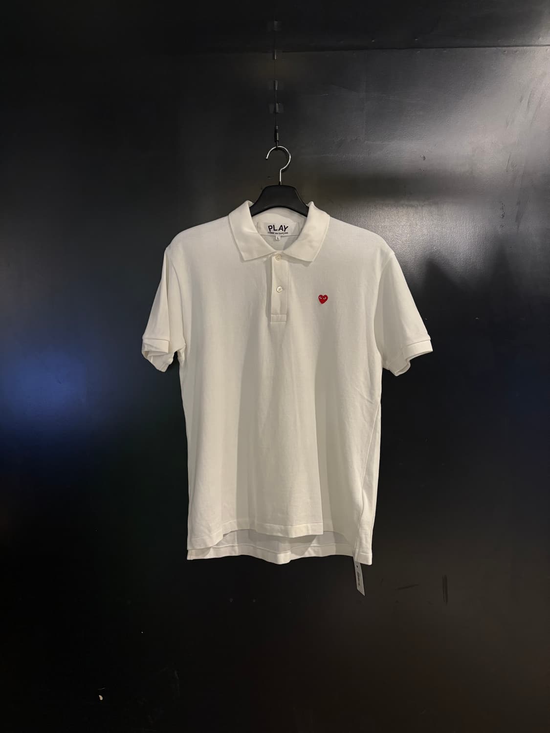 꼼데가르송 하트 로고 카라티 상품이미지1