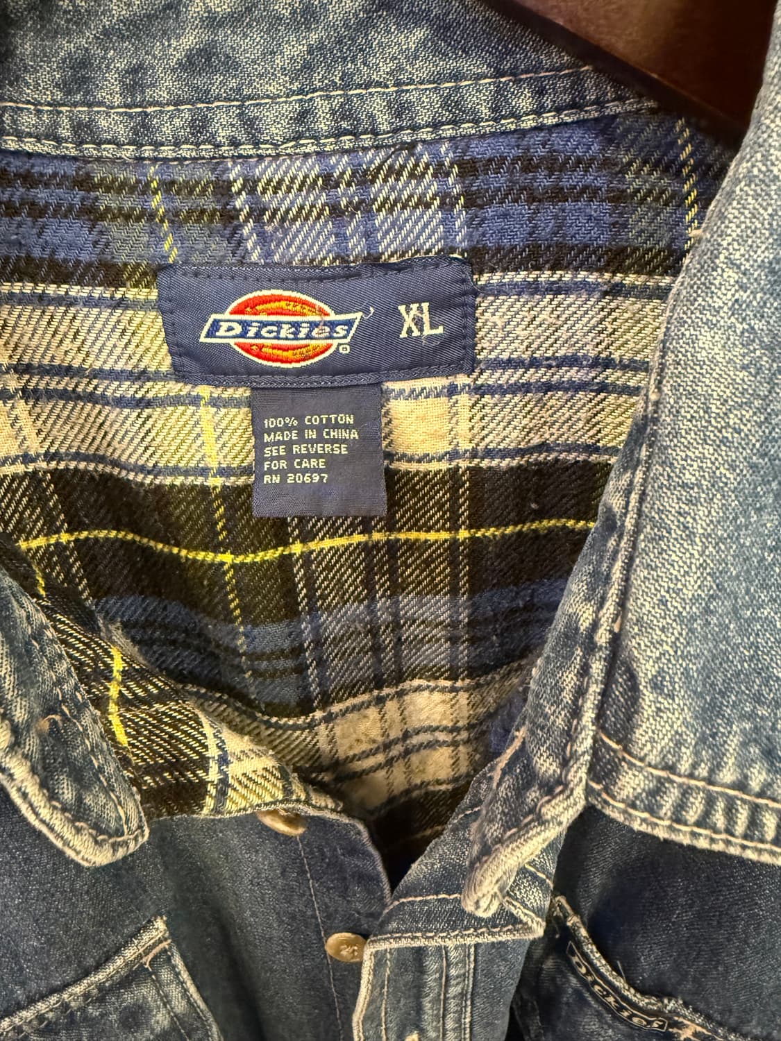 디키즈 데님 셔츠 상품이미지4