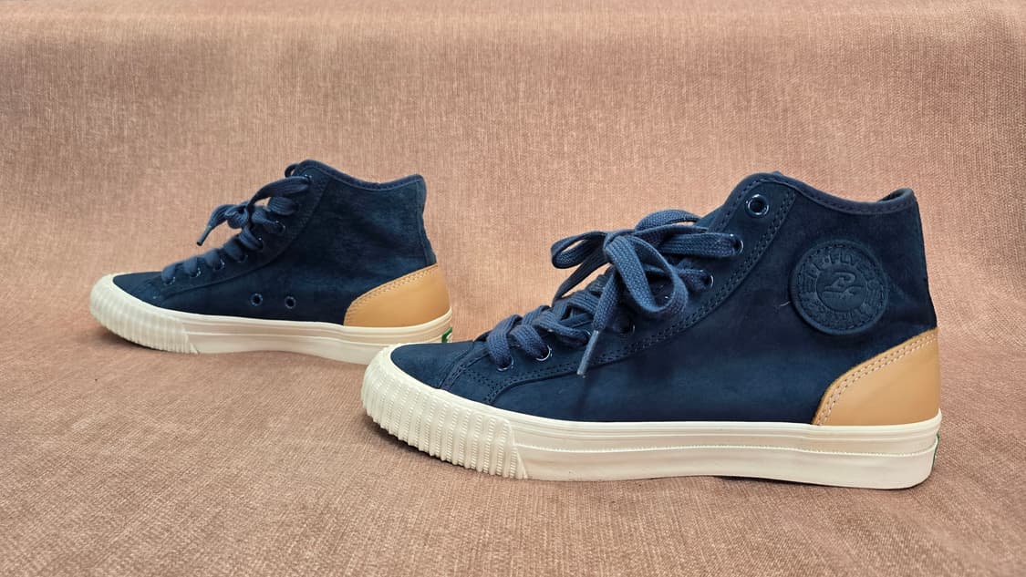 PF 플라이어스 250mm- 남녀 센터 하이 스웨이드 블루 스니커즈 상품이미지4