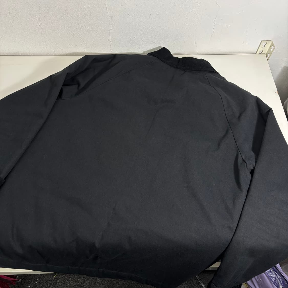 L LBSM 블랙 4포켓 코듀로이배색 워크점퍼 상품이미지3