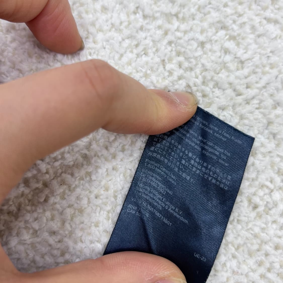 S 타미힐피거 스몰로고 후드 티셔츠 316E 상품이미지4