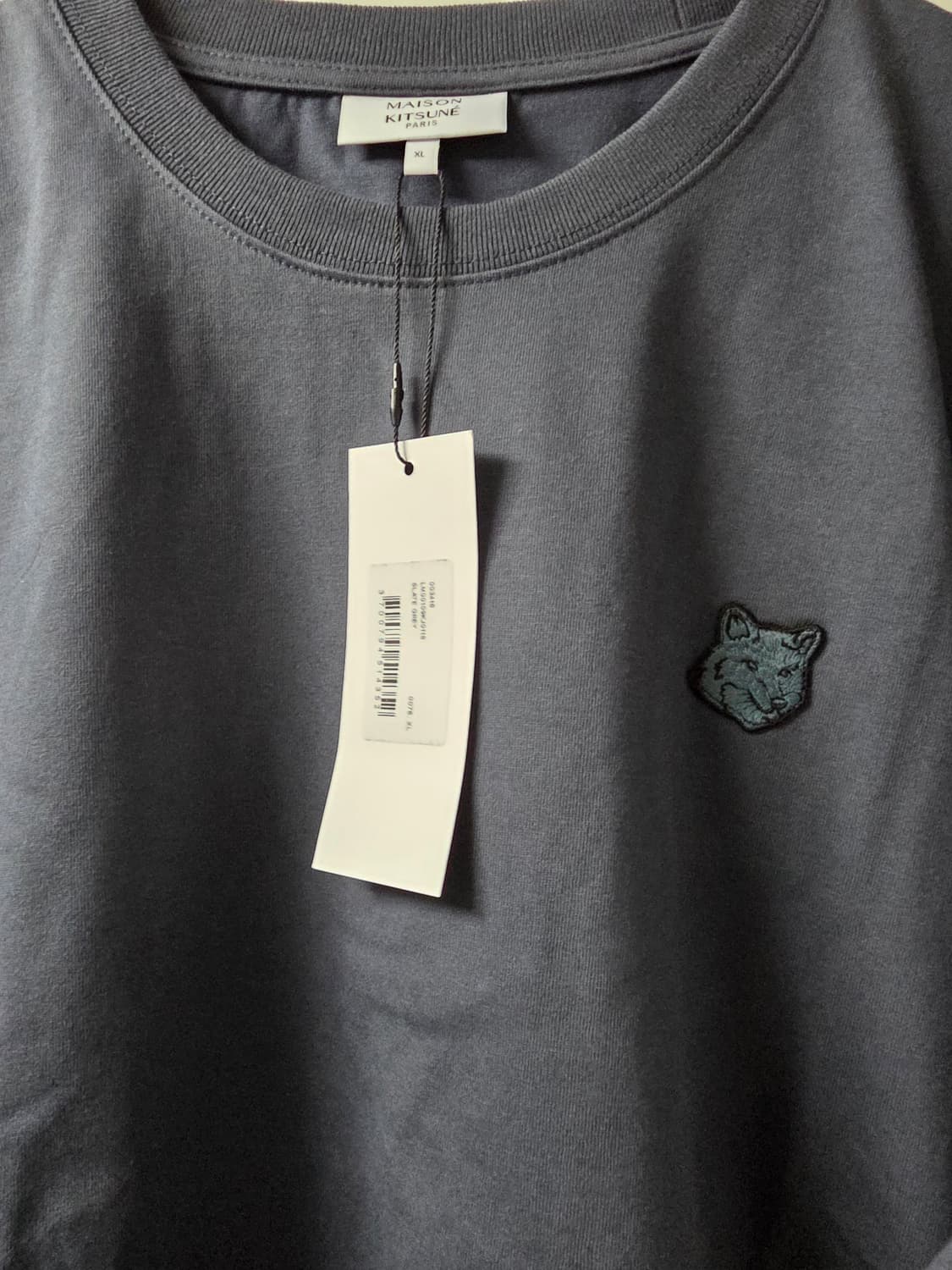 메종키츠네 폭스헤드 긴팔 티셔츠 상품이미지2