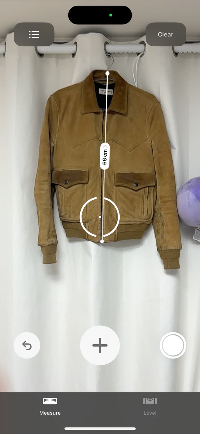 생로랑 웨스턴 스웨이드 블루종 상품이미지9