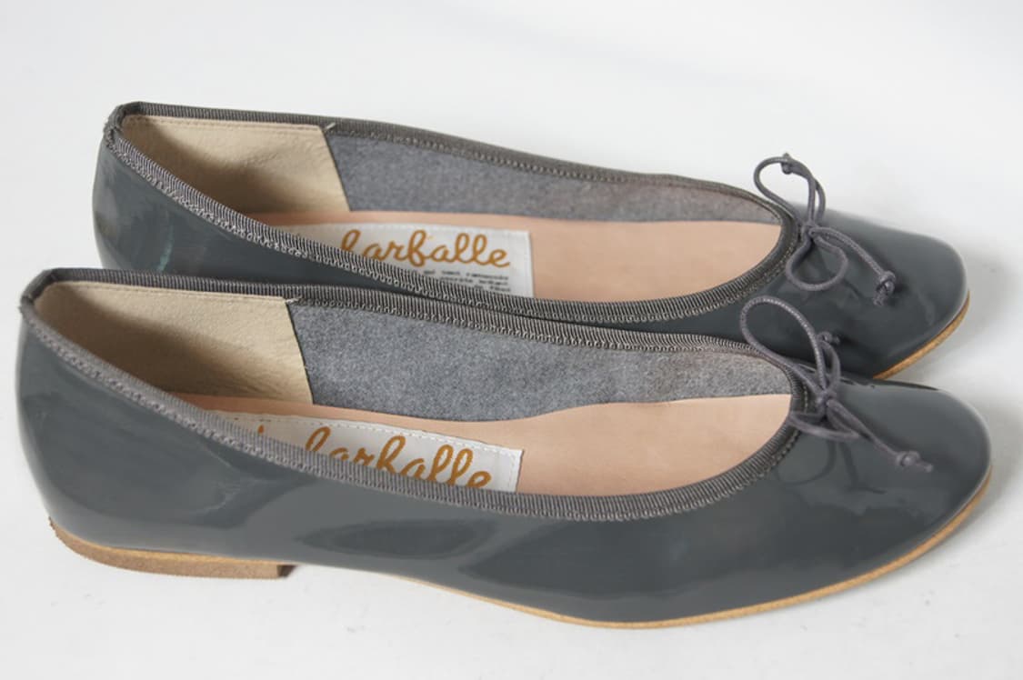 farfalle JAPAN 그레이 플랫슈즈 38 상품이미지3