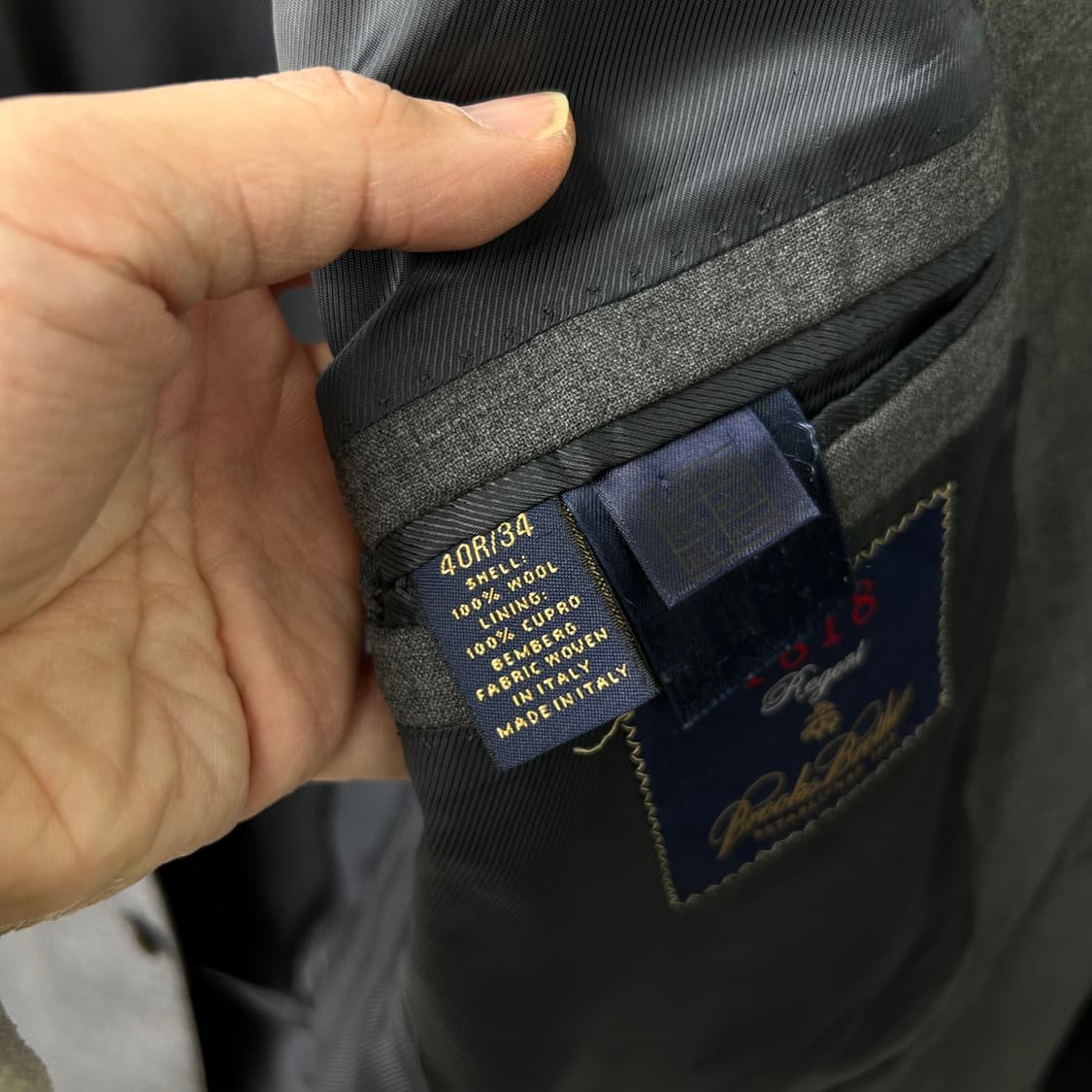 15751 - 브룩스 브라더스 자켓 그레이  상품이미지6