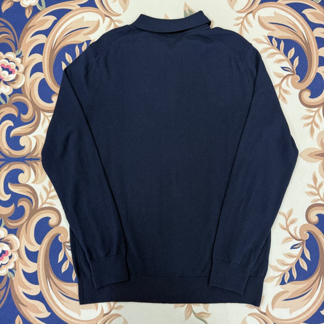 (M)브룩스 브라더스 Brooksbrothers 울 카라니트(네이비) 상품이미지5