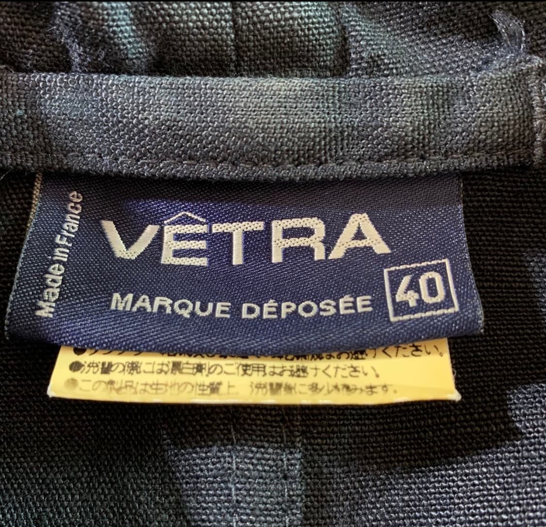 베트라 다크 네이비 헤비 린넨 프렌치 워크 자켓 상품이미지6