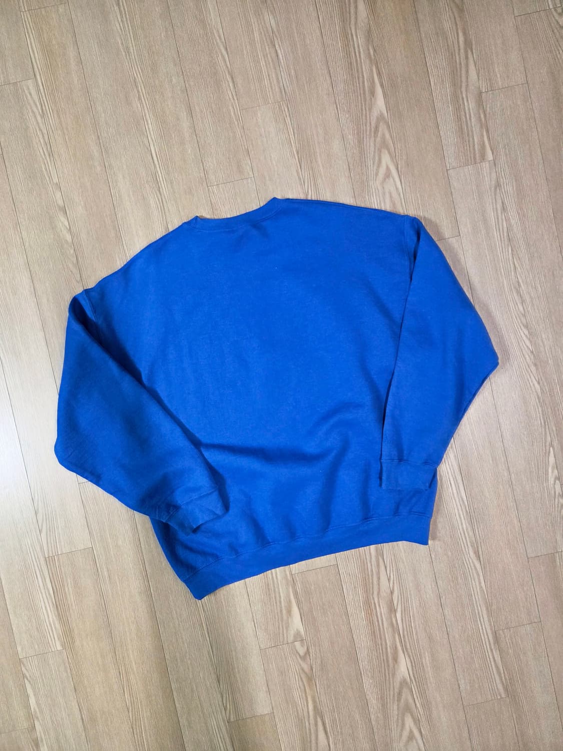 핸드워크 코발트 블루 mama 빈티지 맨투맨 상품이미지5