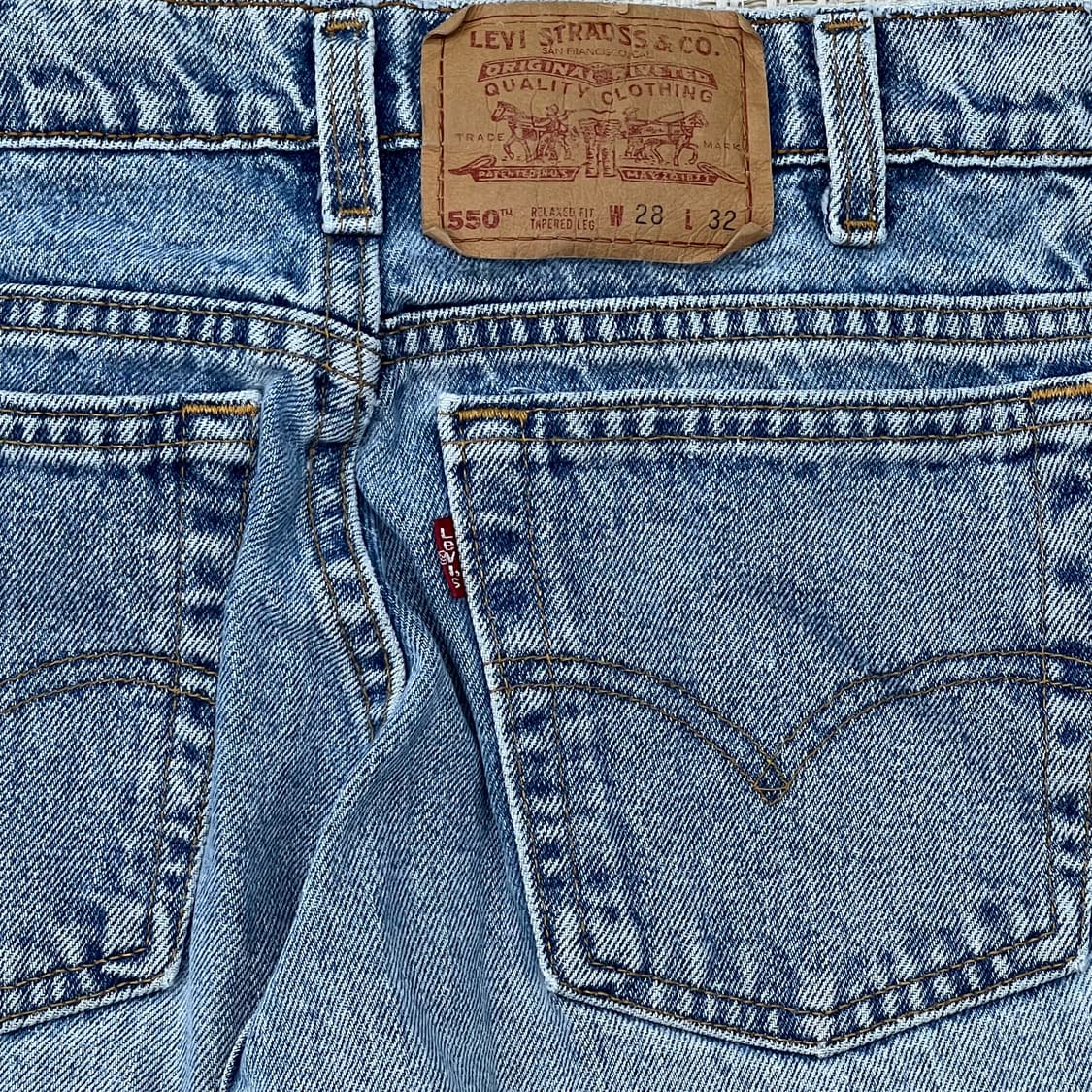 Usa리바이스 550 데님팬츠 r2403 상품이미지5