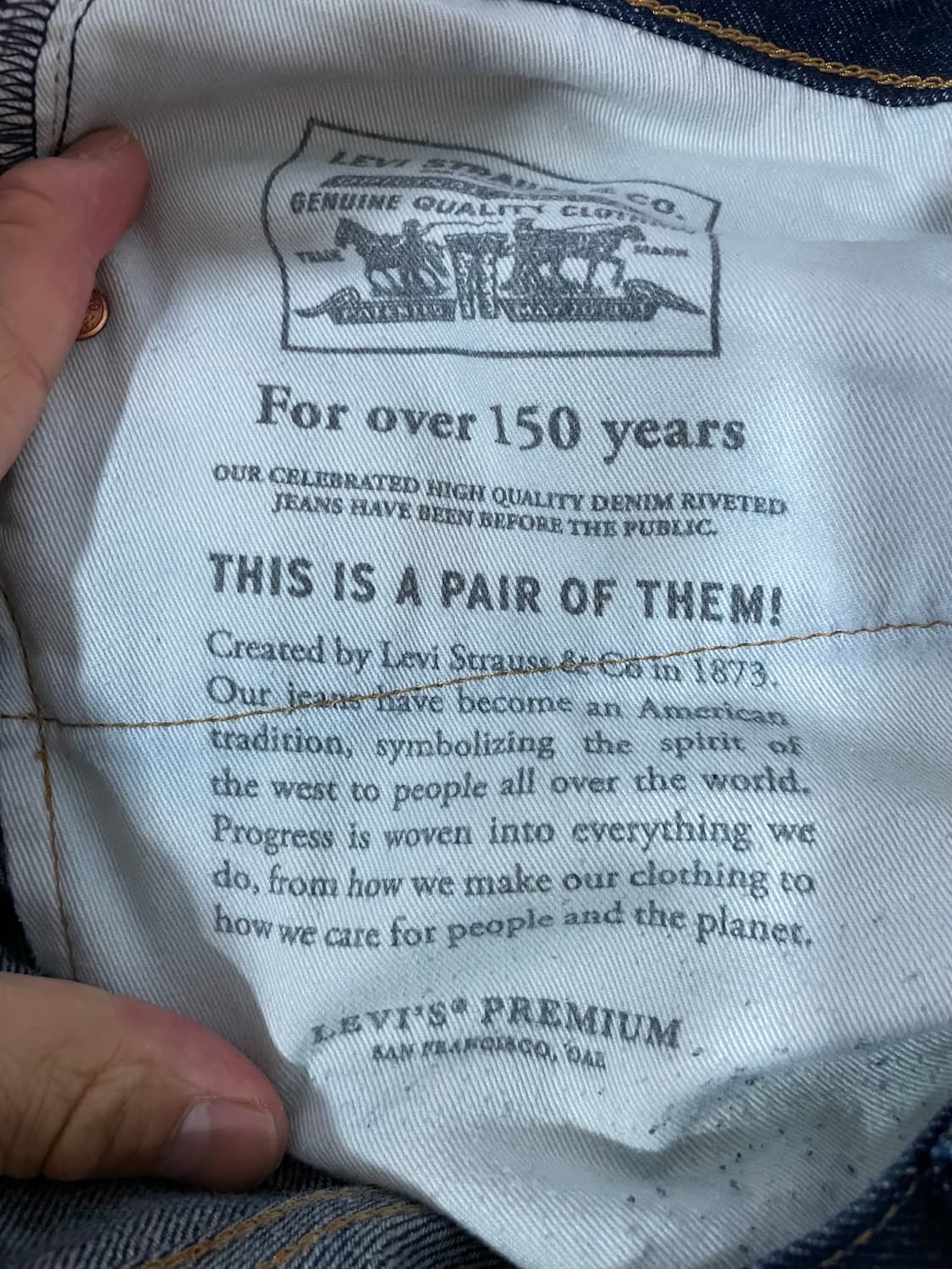 리바이스 568 34x32 상품이미지8