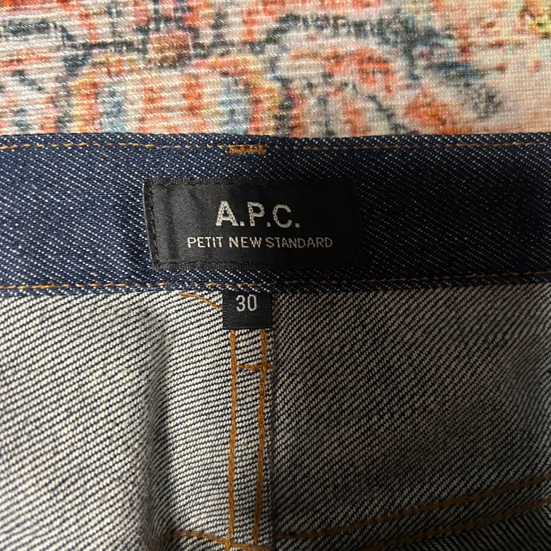 [30] APC 아페쎄 셀비지 생지 데님팬츠 상품이미지8