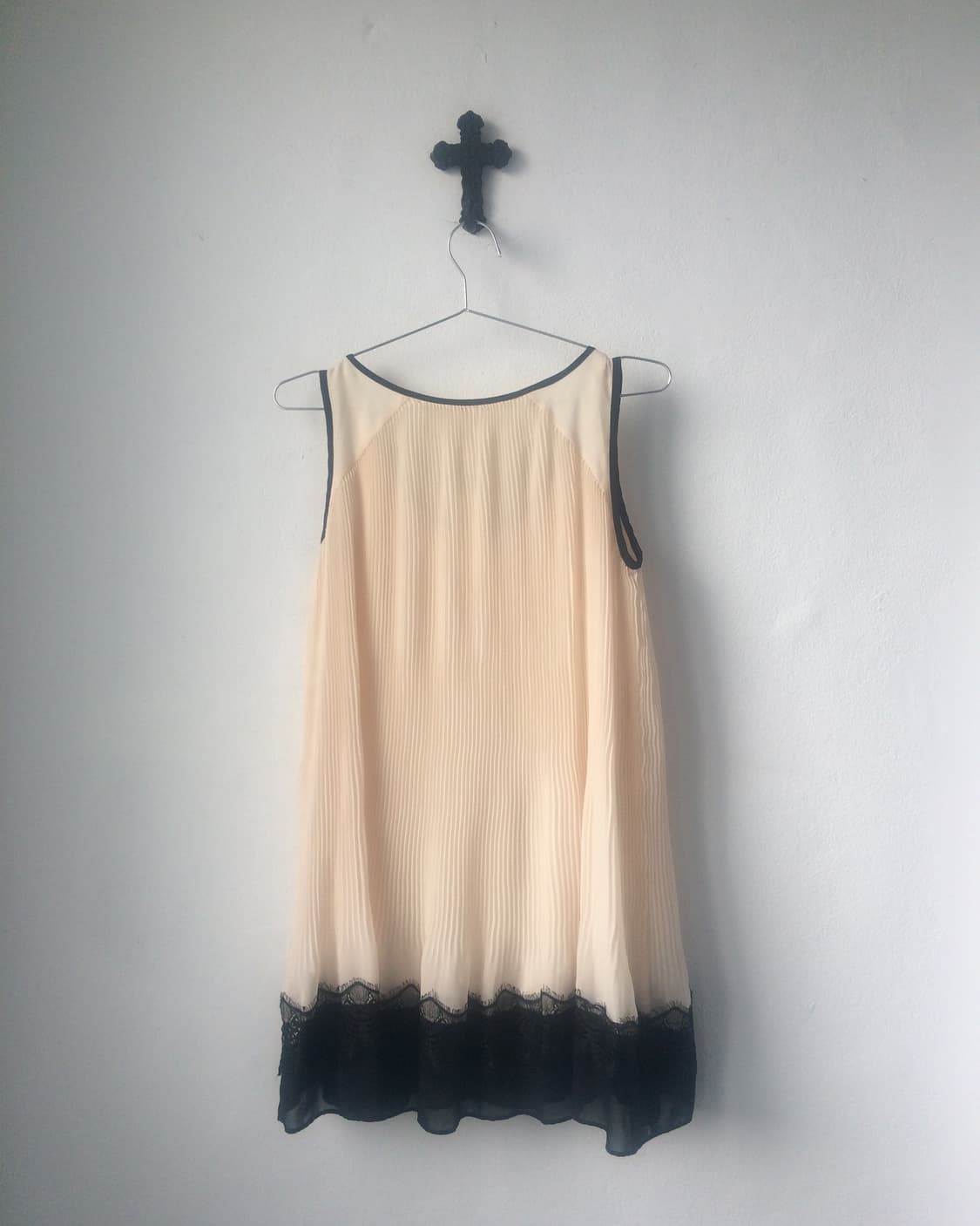 Ruffle point pleats sleeveless onepiece 상품이미지5