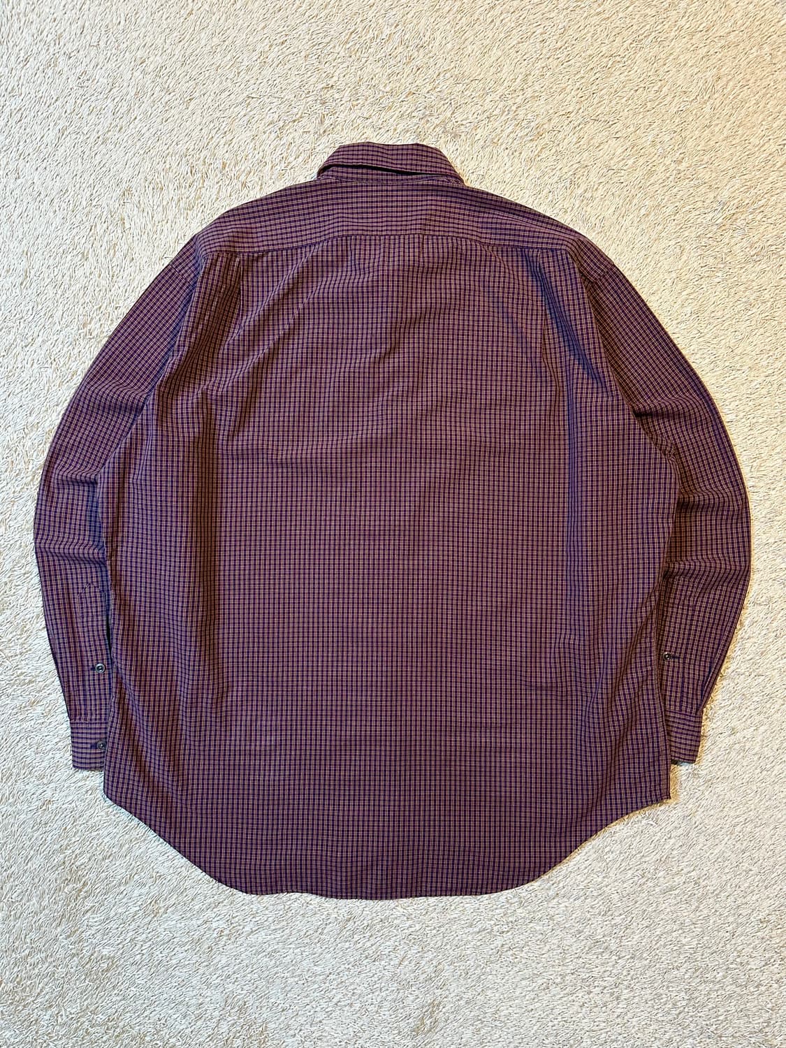 폴로 랄프로렌 MARLOWE 블랙포니 코튼 체크셔츠 상품이미지3