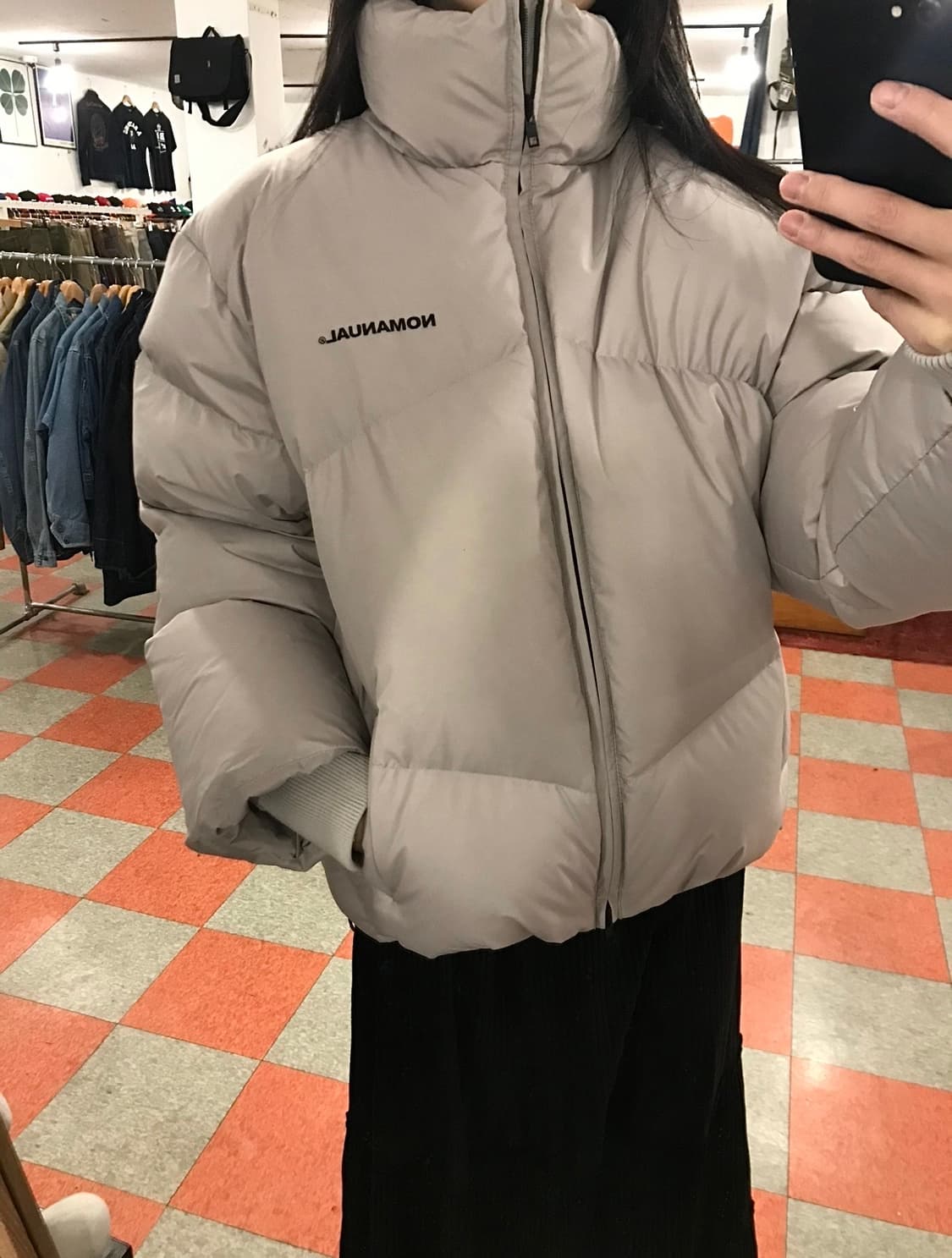 노메뉴얼 패딩 상품이미지1