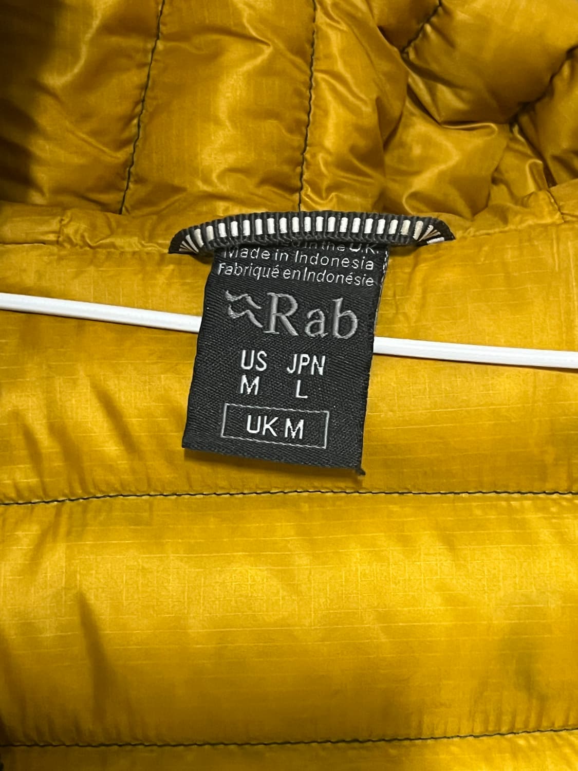 [M] rab 알파인 자켓 경량패딩 벨루가 상품이미지4