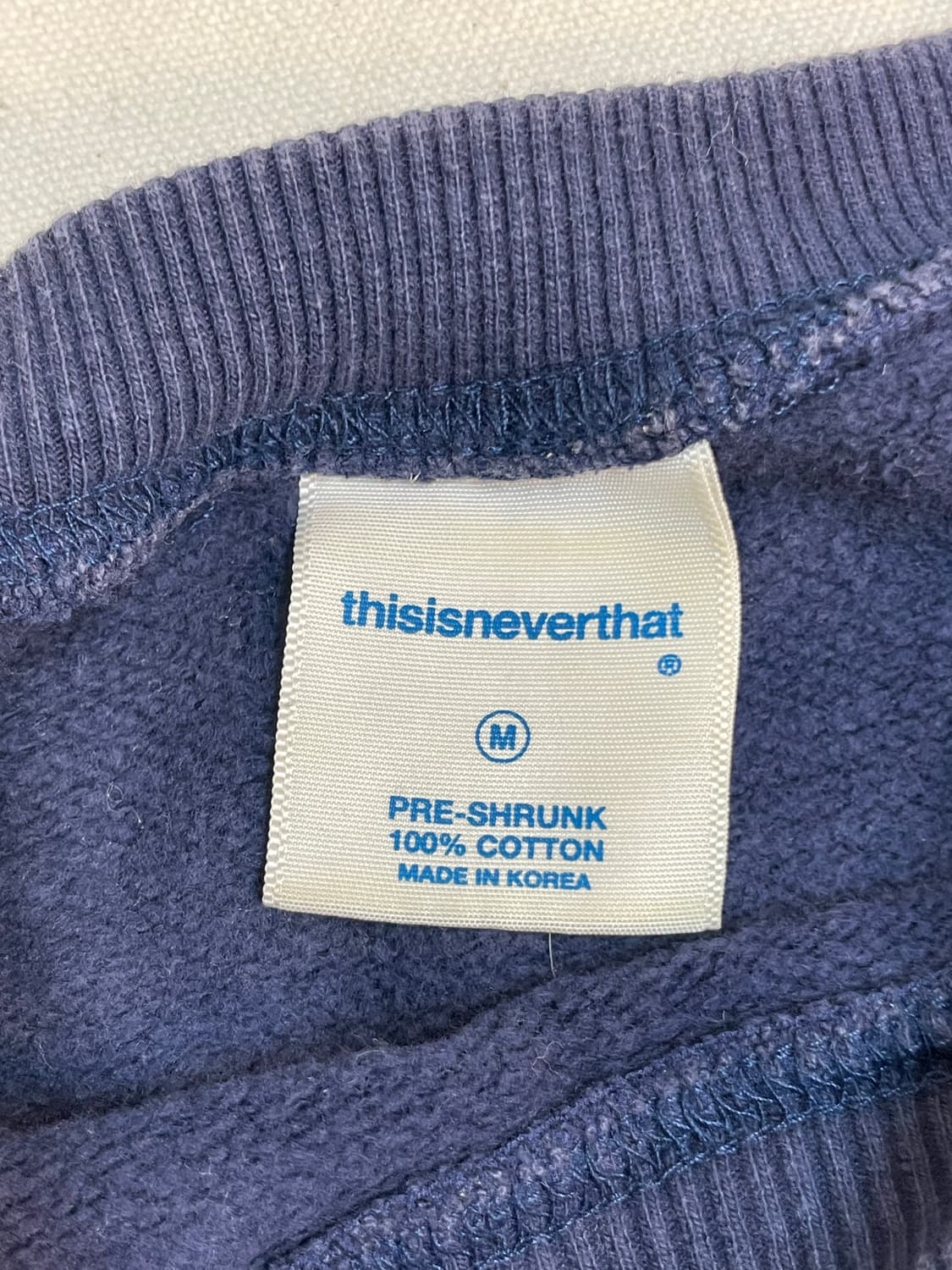 디스이즈네버댓 크롭 맨투맨 상품이미지6