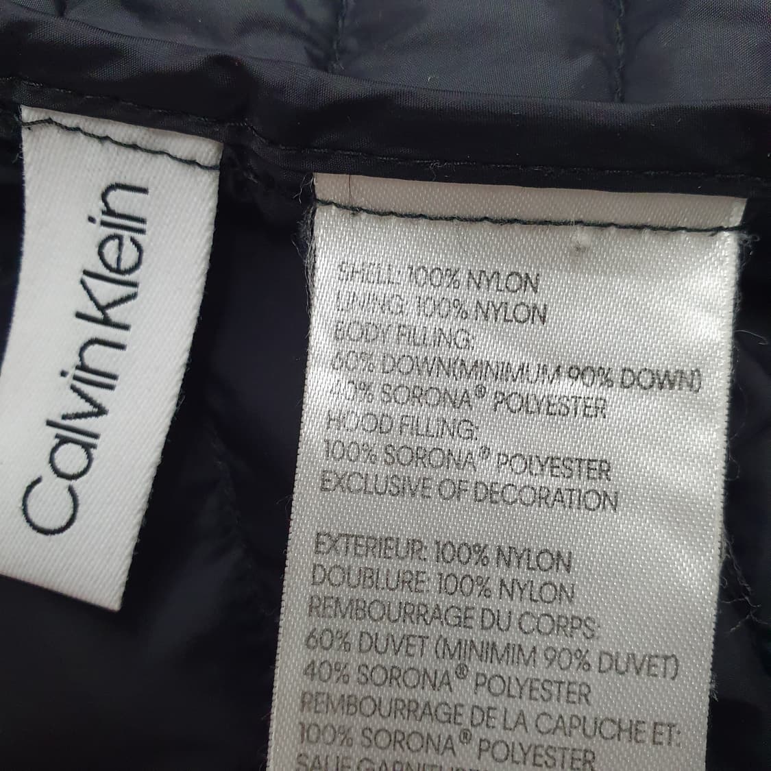 캘빈클라인 디운 패딩조끼 상품이미지5