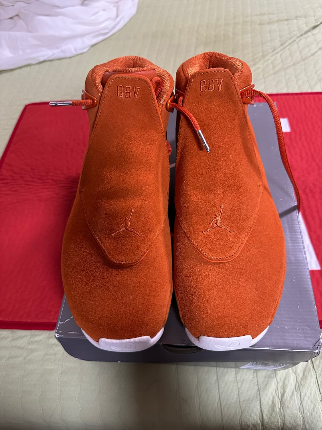 조던 18 캠프파이어 오렌지 290사이즈 상품이미지1