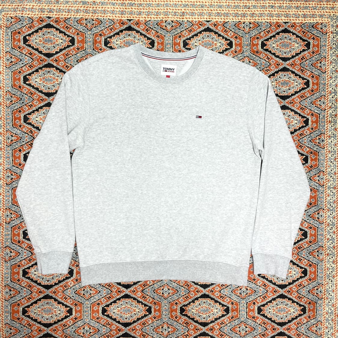 타미진스 라이트그레이 맨투맨 남성L 상품이미지1