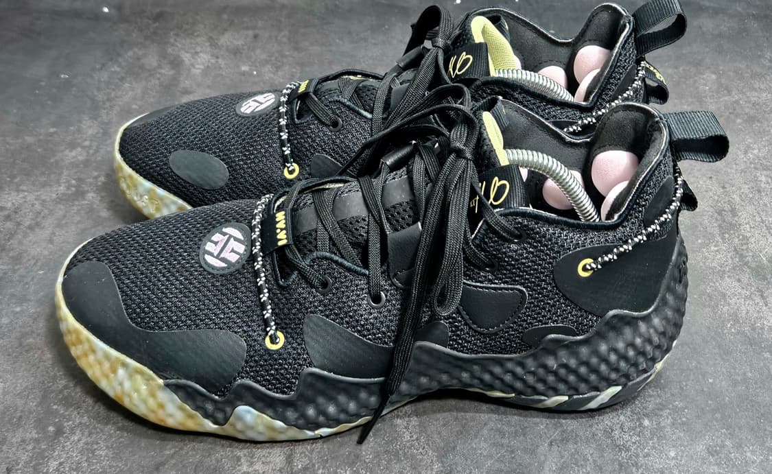 아디다스 하든 Vol.6 농구화 블랙 285mm 상품이미지3