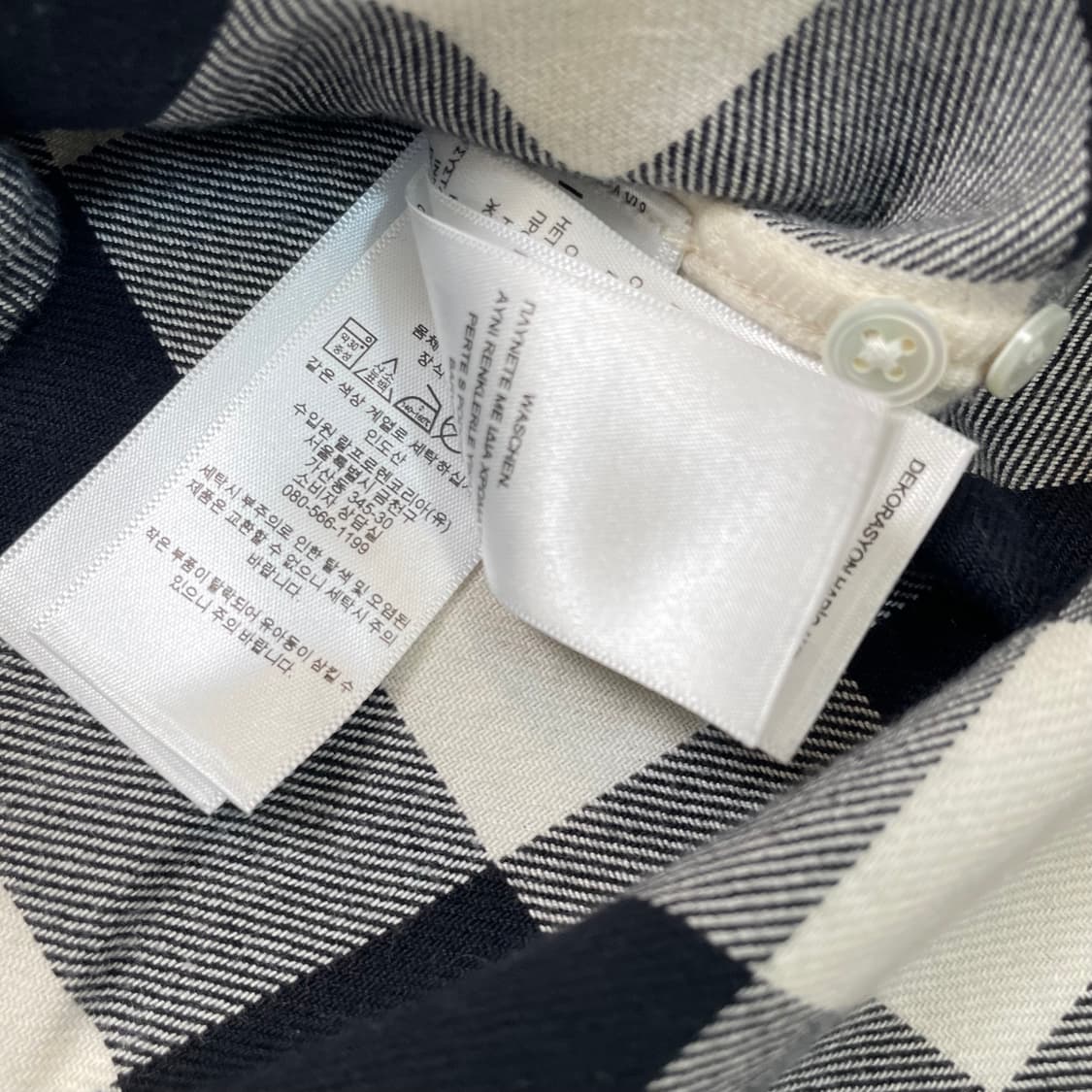 polo 랄프로렌 폴로 우먼스 플란넬 셔츠 2xs  상품이미지5