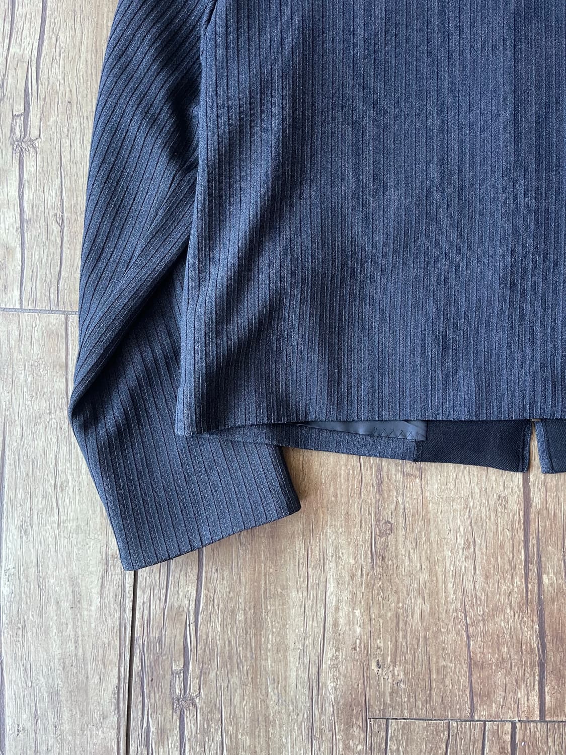 Half Neck Ribbed Blouson Jacket 상품이미지6