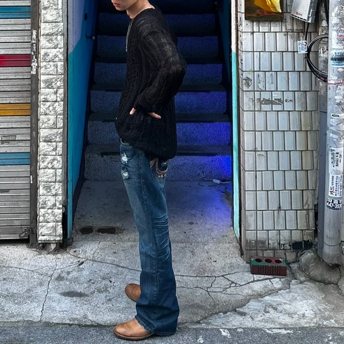 트루릴리젼 데님팬츠 상품이미지2