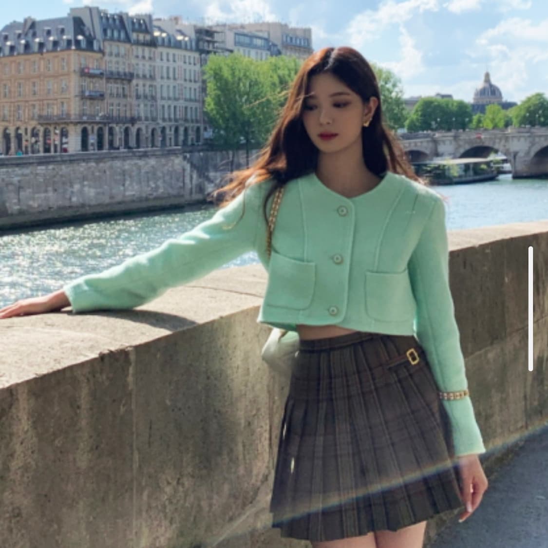 서쿠키(SEOOOCOOKIE) 마쉘 민트자켓 55 상품이미지3