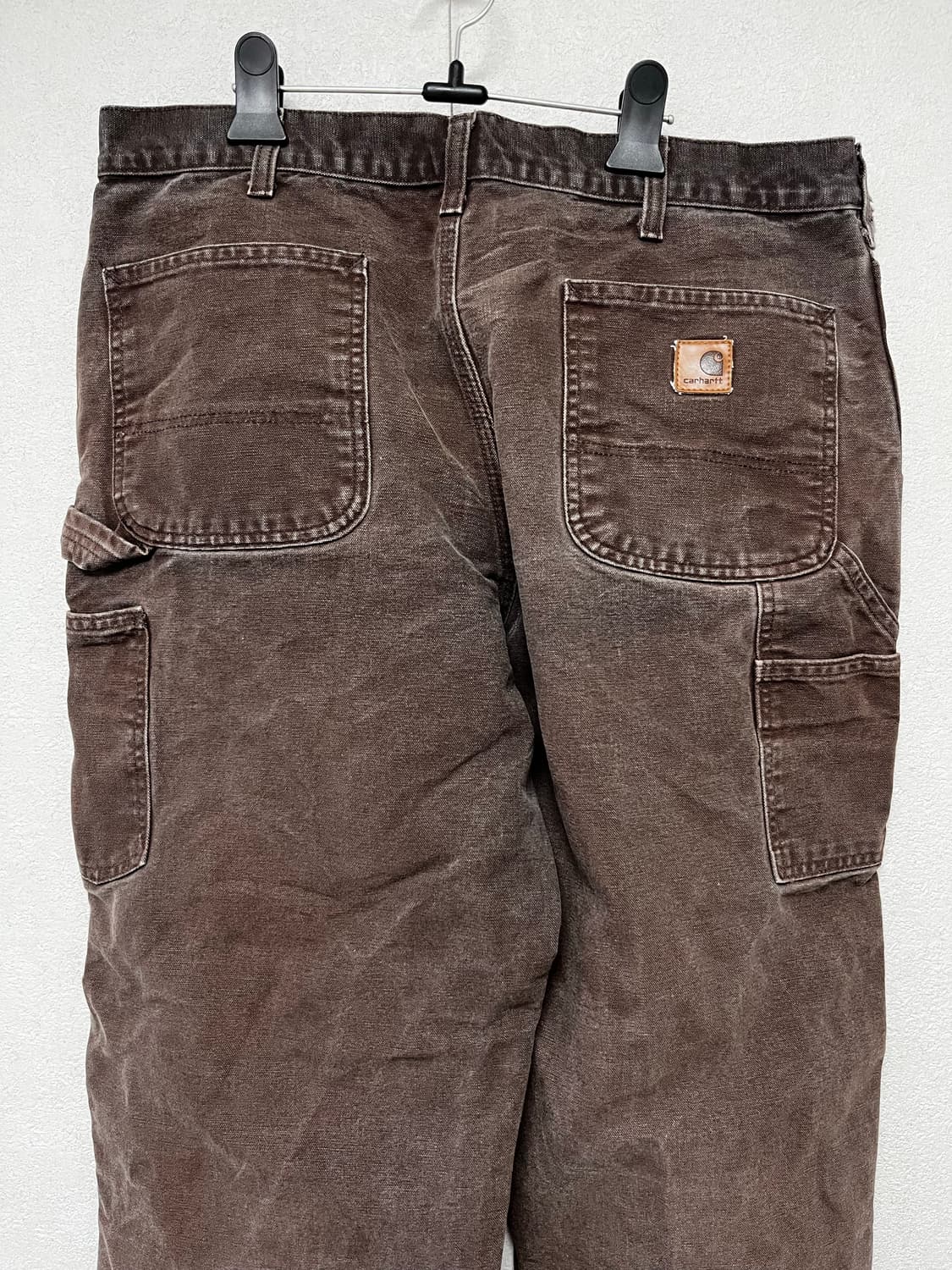 Carhartt B11 DKB 칼하트 빈티지 싱글니 카펜터 다크브라운 상품이미지5