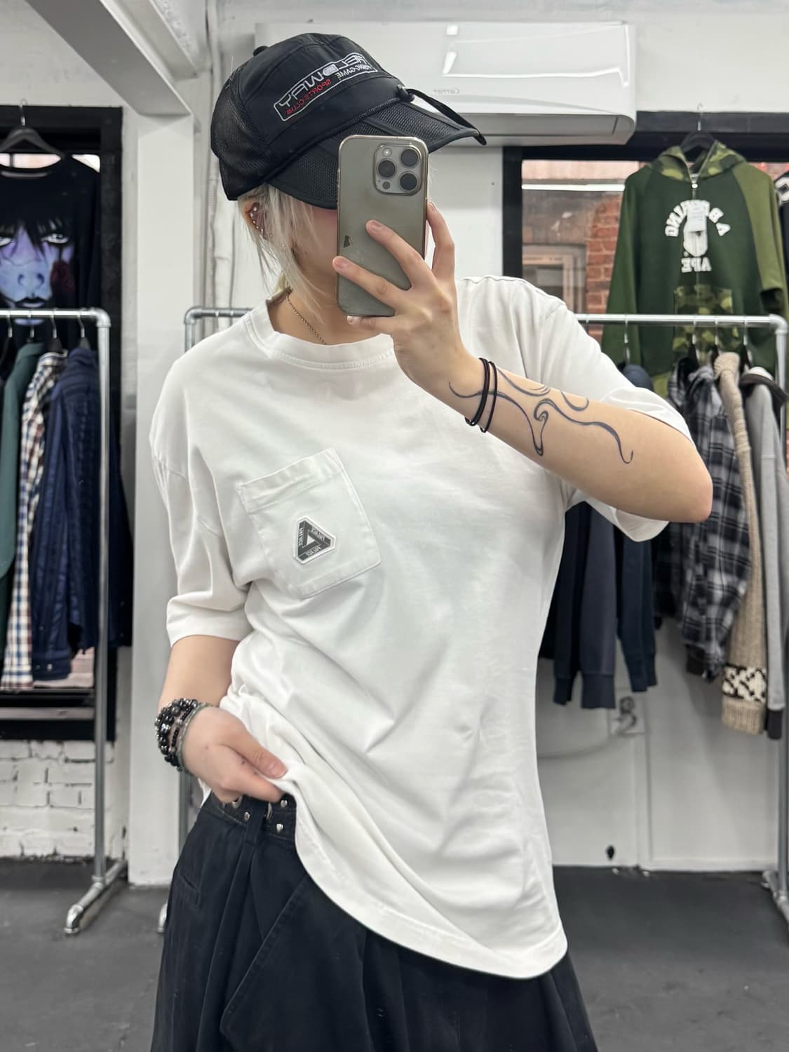 팔라스 포켓 로고 티셔츠 상품이미지4