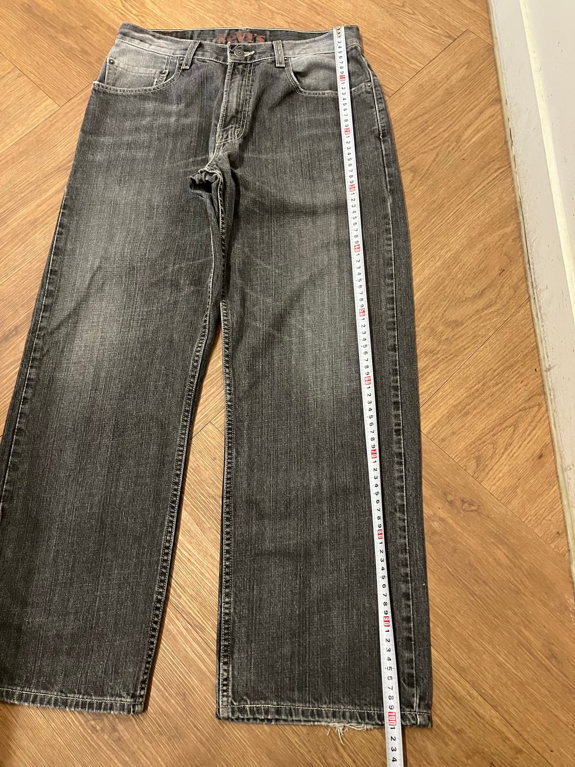 N4 리바이스 569 데님 청바지 팬츠 그레이 상품이미지9