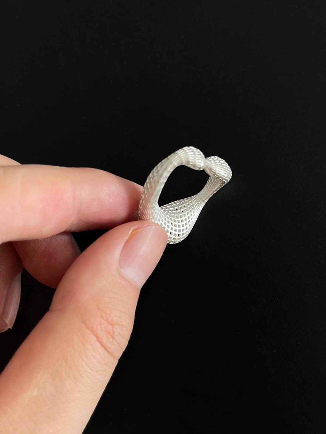 Oceanora 3D 프린팅 건축용 925 실버 오픈 링 상품이미지7