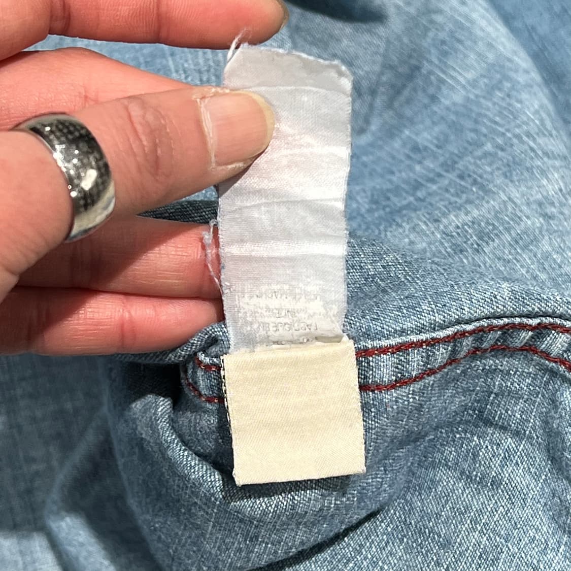 엘엘빈 워크 데님셔츠 s10416 상품이미지7