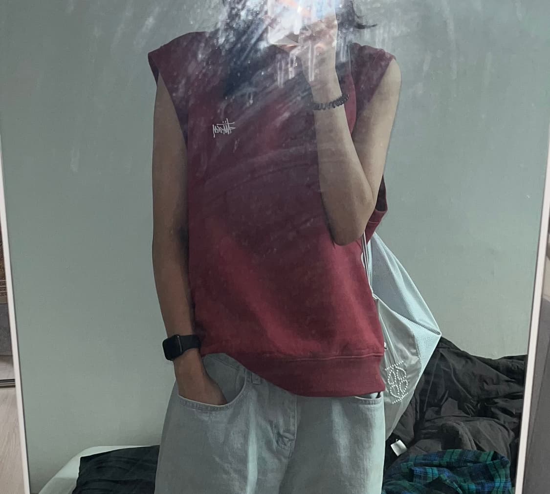 스투시 민소매 스웨트 셔츠 상품이미지3