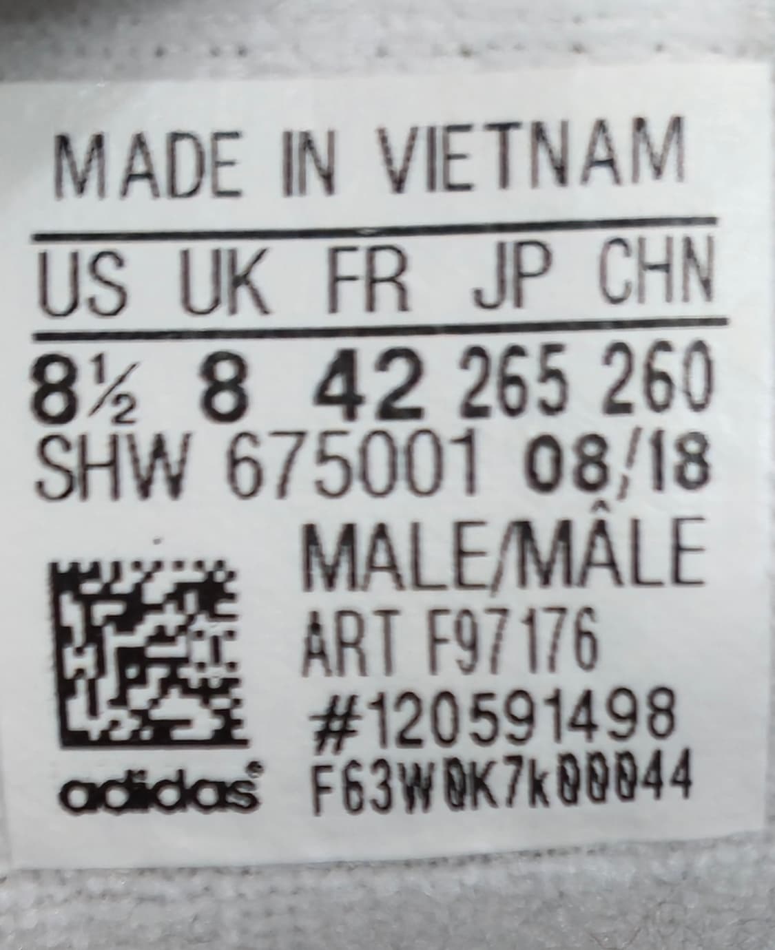 아디다스 265mm- 오리지널 영 96 클라우드 화이트 상품이미지7