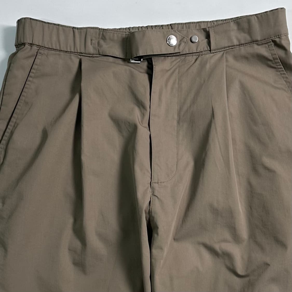 세터 코튼/폴리 벨티드 슬랙스 팬츠  상품이미지2