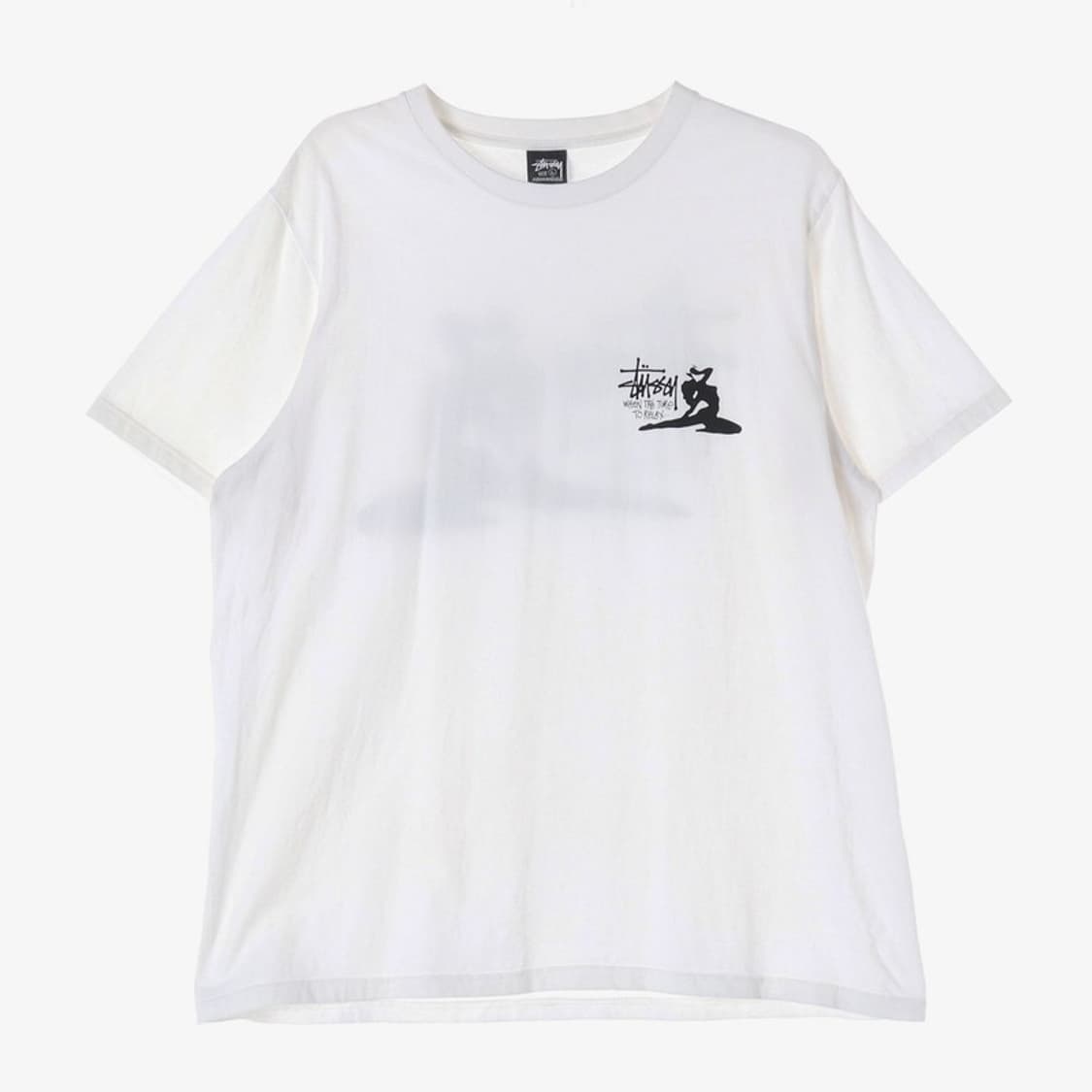 스투시 실루엣 레이디 그래픽 티셔츠 L 상품이미지1