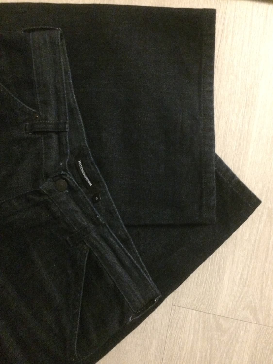 해칭룸 와이드 커브진 wide curvewashed indigo 상품이미지3
