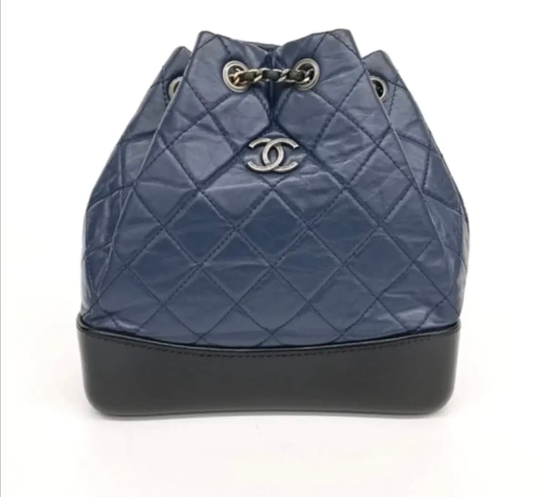 샤넬 가브리엘 백팩 스몰 네이비 블랙 상품이미지1