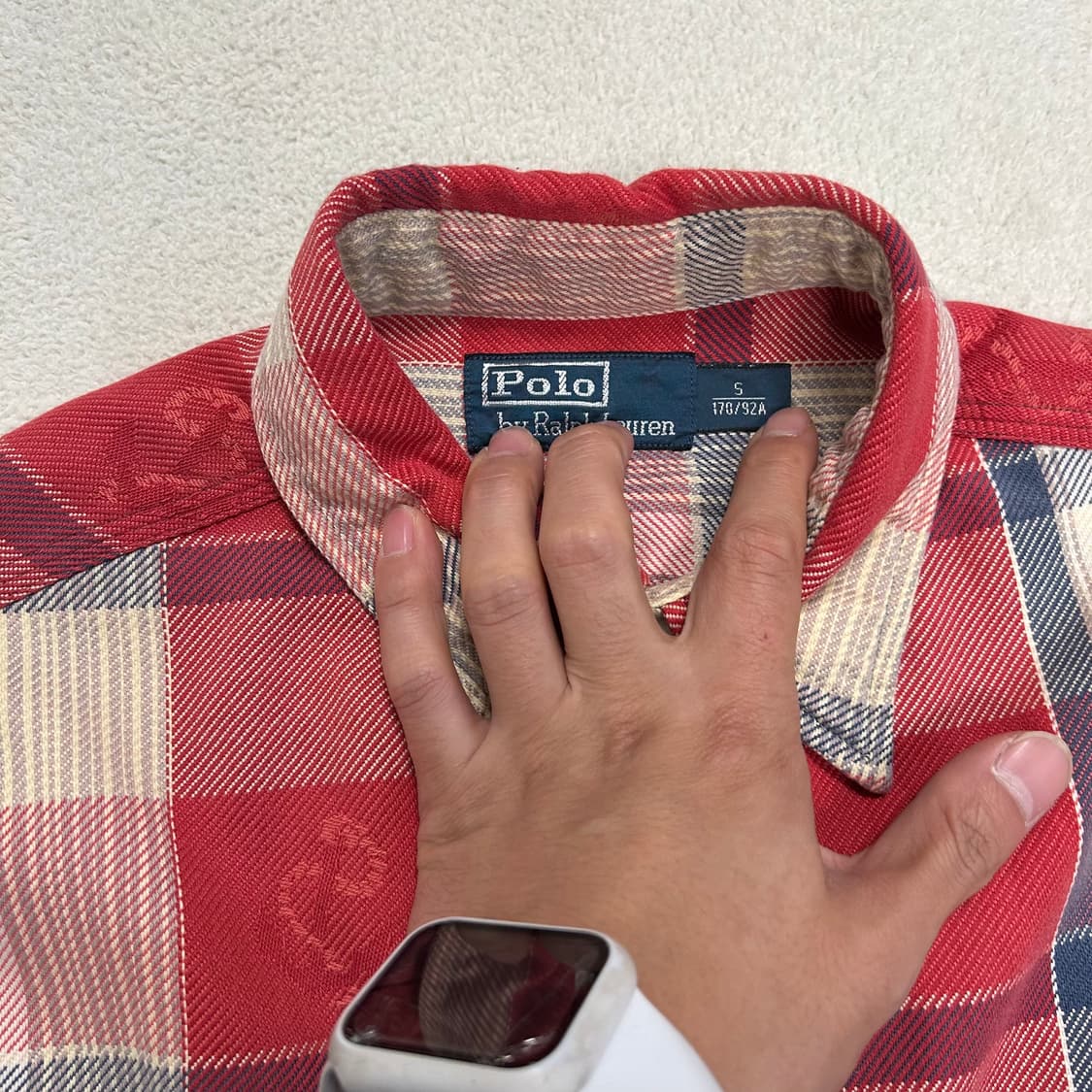 폴로 체크셔츠 상품이미지3