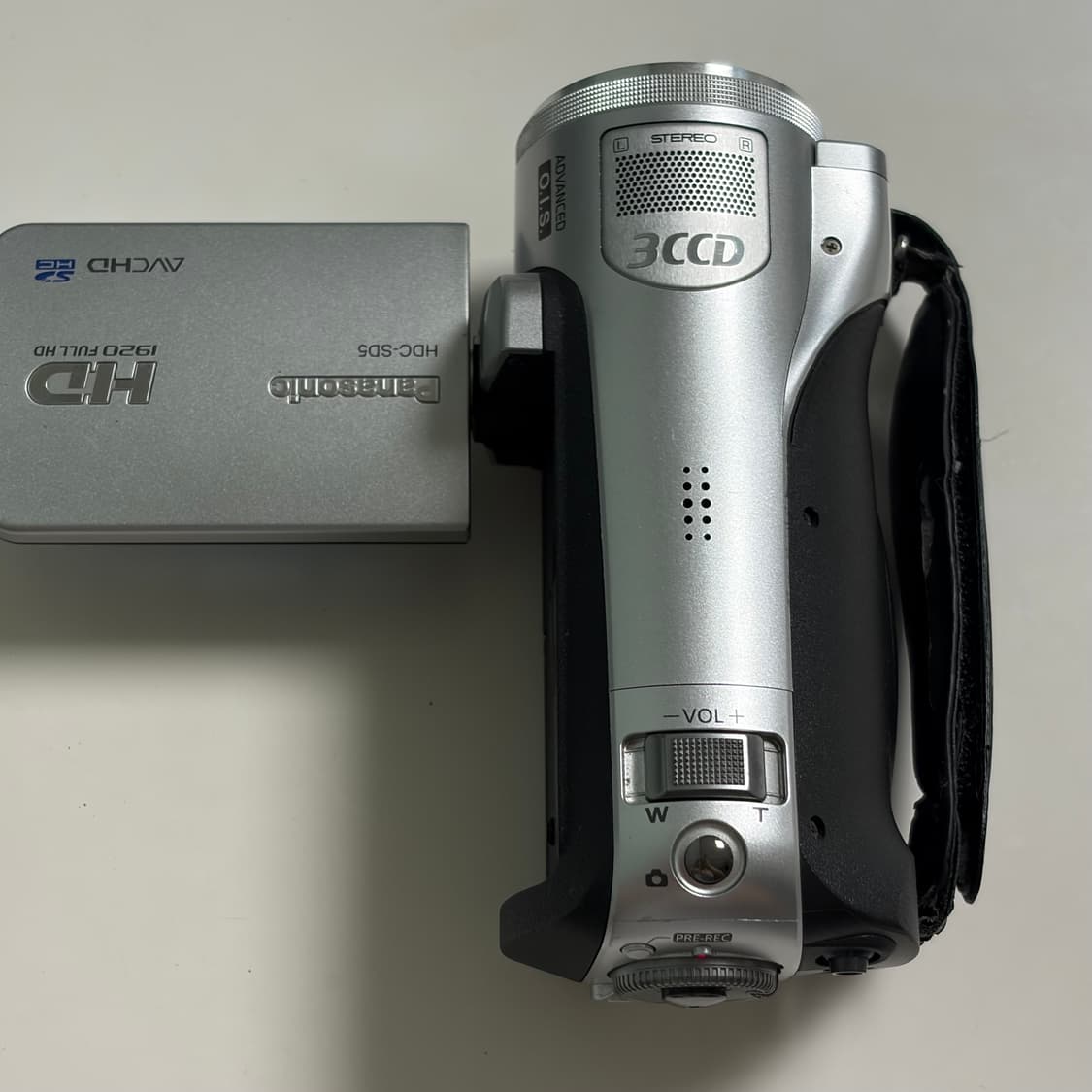파나소닉 hdc sd5 빈티지 캠코더 실버 상품이미지4