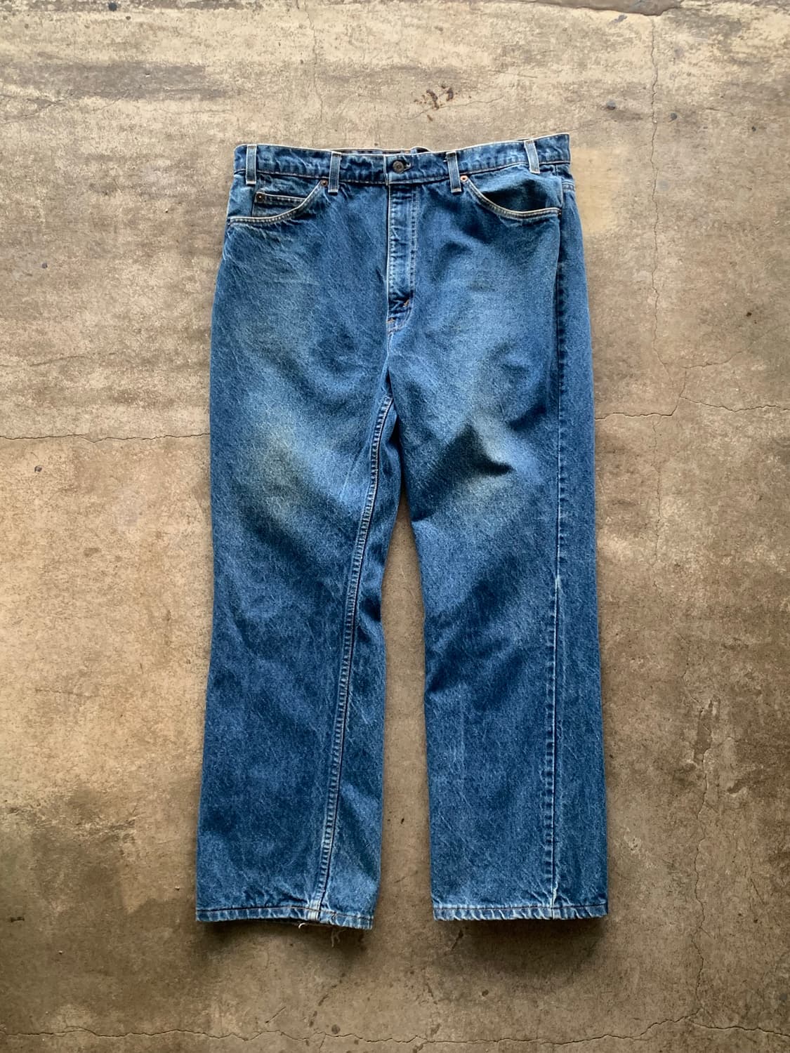 80s 리바이스 517 오렌지탭 데님팬츠 상품이미지1