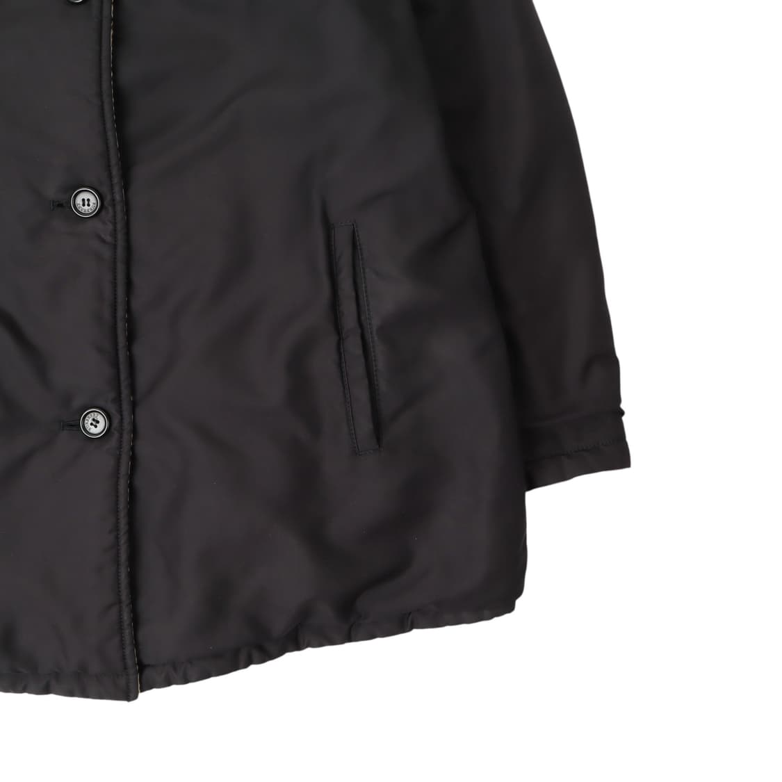 버버리 런던 리버시블 노바체크 퀄팅 싱글 코트 상품이미지6