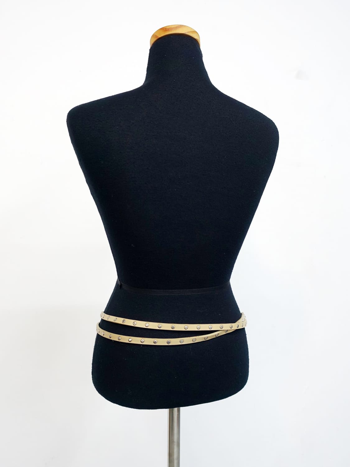 빈티지 레이어드 레더 벨트 상품이미지4