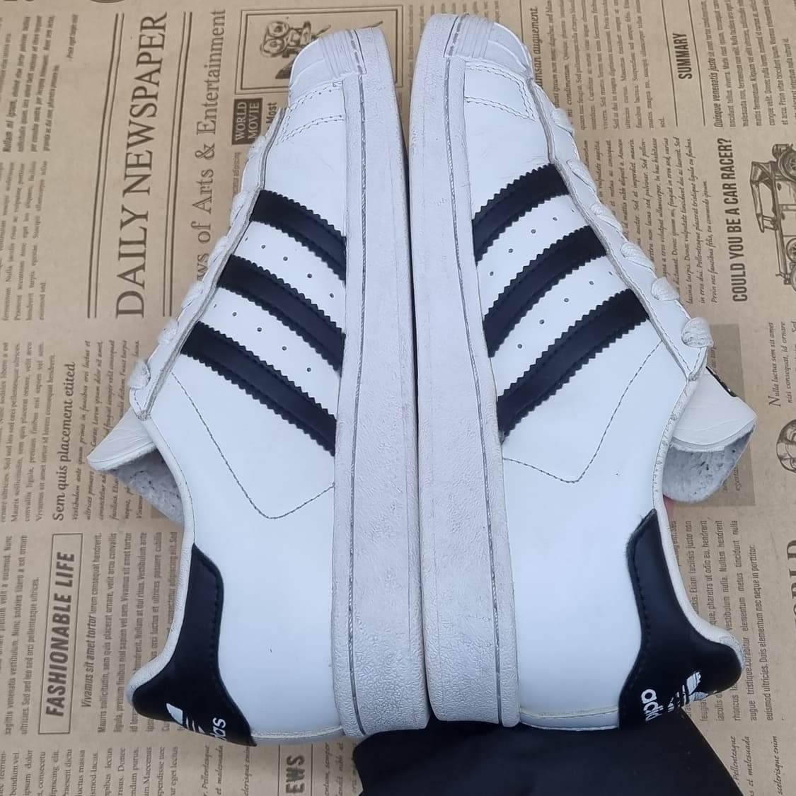 아디다스 25주년 슈퍼스타 여성스니커즈220 상품이미지5