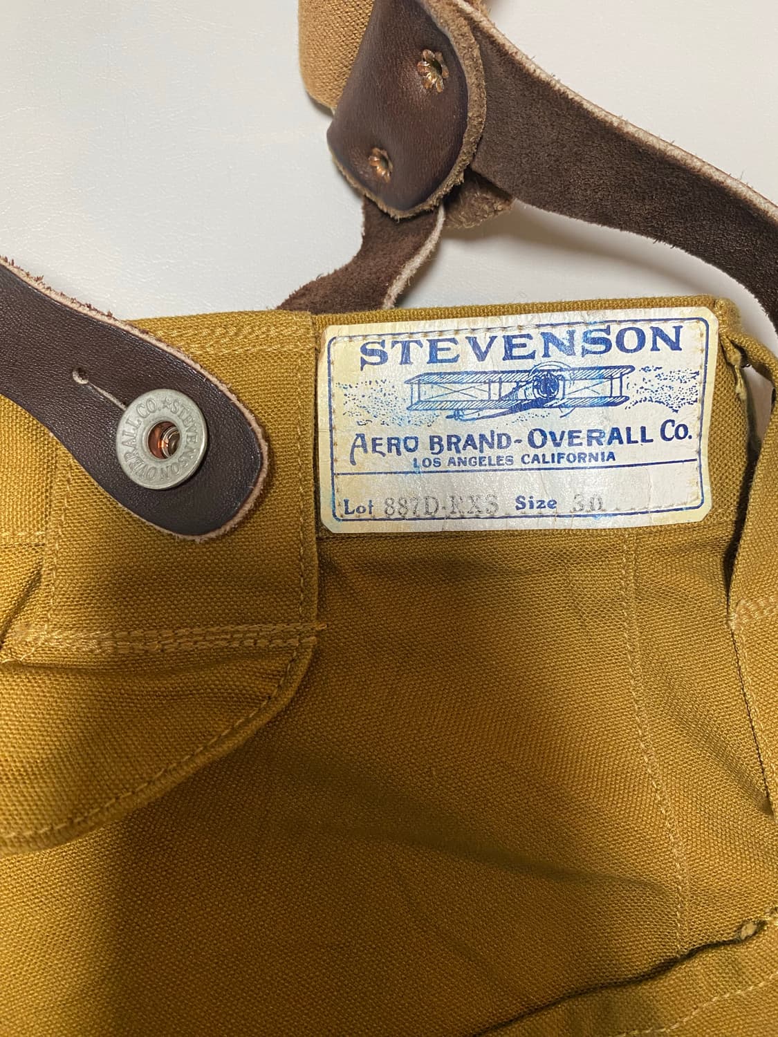 스티븐슨 오버롤 서스펜더 더블니 팬츠 30 상품이미지1