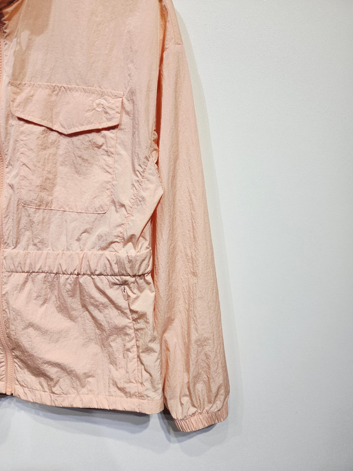 NEPA 네파 피치핑크 허리셔링 바람막이 자켓 상품이미지5